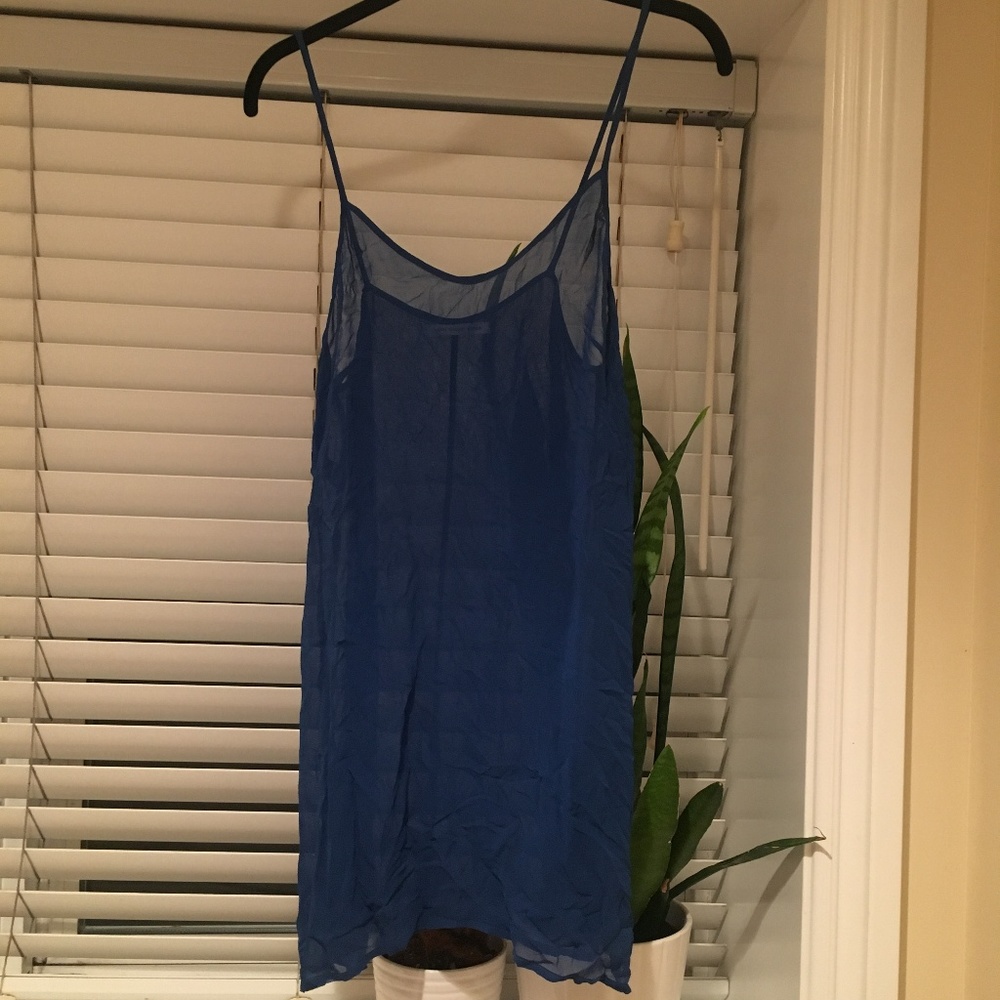 Isabel Marant Blue Slip Dress